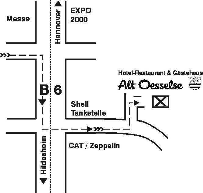 זארשטדט Hotel Alt Oesselse מראה חיצוני תמונה